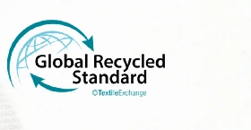 Global Recycled Standard mark shown on the supplied YUXIN scope certificate