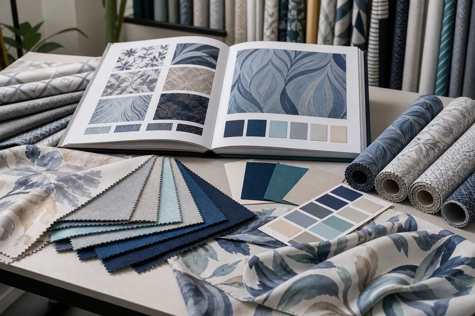 Polyester home-textile pattern, color and specification customization sampling